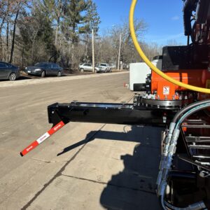 Asphalt placing auger